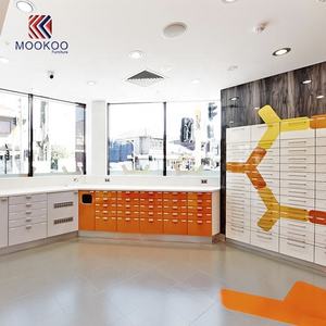 Vitrine de <span class=keywords><strong>pharmacie</strong></span> de bonne qualité avec système de tiroirs <span class=keywords><strong>Prix</strong></span> d'usine Supports d'affichage de qualité - Product Image 3