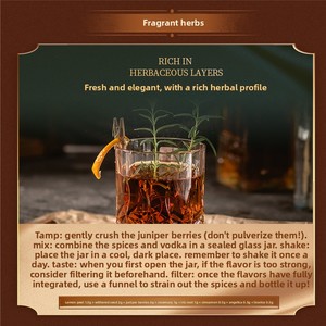 Coffret Cadeau Gin Baraka DIY : Expérience Artisanale Immersive, Vodka 40% vol, 2 Bouteilles pour Grossistes - Product Image 6