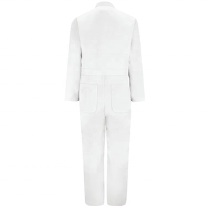 Uniformes de fabricación de la industria alimentaria en general blanca, 100% algodón, 240gsm, <span class=keywords><strong>ropa</strong></span> de <span class=keywords><strong>trabajo</strong></span> de sarga para hombres - Product Image 2