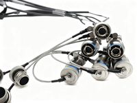 Connecteur circulaire de précision à haute vitesse D38999/32F09N KeWei pour câble à fibre optique, provenant de Luoyang, Chine