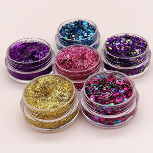 5세 이상 어린이 및 십대용 글램 글리터 젤, 오래 지속되고 빨리 마르는 무독성 15ml 홀로그램 바디 헤어 글리터 젤, 맞춤 로고 제작 - Product Image 6
