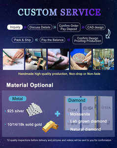 ต่างหูเพชร IGI Gia Certified HPHT CVD ผลิตในห้องปฏิบัติการ ทองคำแท้ 14k 18k แบบ 4 กรงเล็บ ต่างหูเพชรเพาะเลี้ยงในห้องปฏิบัติการ น้ำหนัก 1 2 3 กะรัต - Product Image 5