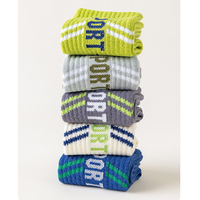 Chaussettes de sport pour jeunes et enfants, motif léopard, séchage rapide, écologiques, soutien de la voûte plantaire, nylon/coton, décontractées et sportives