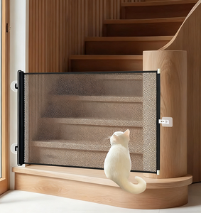 Sınır ötesi taşınabilir katlanabilir <span class=keywords><strong>Pet</strong></span> köpek kedi izolasyon <span class=keywords><strong>Net</strong></span> ev kullanımı güvenlik bariyeri hiçbir sondaj gerekli katı plastik malzeme - Product Image 5