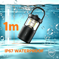 Haut-parleur portable sur trépied, étanche IP67, autonomie de 24h, utilisation en camping, haut-parleurs sans fil pour le camping, les voyages
