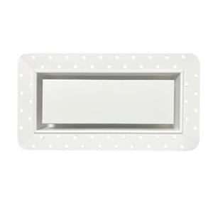 Hvac thông gió kim loại trắng tuôn ra tường đăng ký Vent Trần 10*4 kim loại xả vách thạch cao núi Vent - Product Image 1
