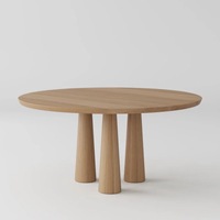 Meuble de salon en bois massif, table à thé minimaliste de luxe, buffet facile à assembler, pour appartement, villa