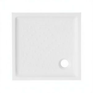 Plato de Ducha Cuadrado de Cerámica 70 x 70 cm H. 6 para Baño - Product Image 2