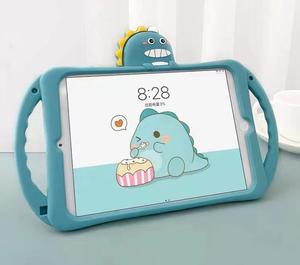 Custodia in silicone antiurto con design a cartone animato di piccoli dinosauri per <span class=keywords><strong>iPad</strong></span> 11/Air/<span class=keywords><strong>9.7</strong></span>/10.2/10.5/10.9 con supporto pieghevole - Product Image 5