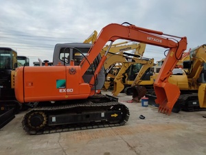 Miniexcavadora usada Hitachi Ex60 original de Japón, excavadora pequeña a la venta compatible con modelos Ex75UR Ex100 Ex120 Ex135 - Product Image 3