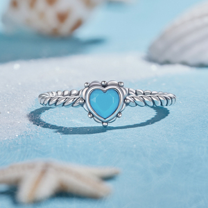 Anelli in argento Sterling 925 Cat Snake Turtle Heart anelli a sirena <span class=keywords><strong>con</strong></span> opale CZ - Product Image 5