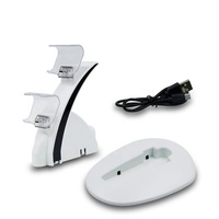 Contrôleur de jeu sans fil SYY Double support de charge pour PS4 Joystick Chargeur Base Accessoires