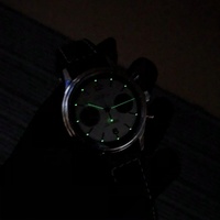 Montre automatique mécanique de luxe Rts Stock Drop Ship Luxury 5atm Panda Eyes 1963 Seagull St1901 Chronographe pour homme à vendre