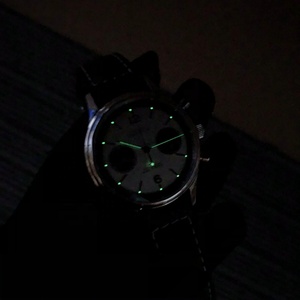 Rts de la nave de la gota de 5atm ojos de Panda 1963 Gaviota st1901 cronógrafo mecánico automático reloj movimiento hombre para venta - Product Image 5