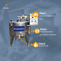Pasteurisateur par lots 100L pour lait/pasteurisateur Machine à lait