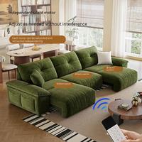 Canapés modulaires en tissu de style italien créatif, luxueux et confortables, pour salon
