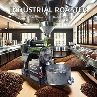 Machine à torréfier les grains de café électrique entièrement automatique, capacité 3 kg, en acier inoxydable, pour usage domestique et commercial
