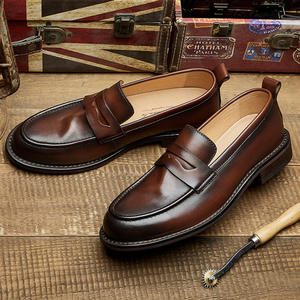 รองเท้าโลฟเฟอร์ผู้ชาย XuanWu รุ่นปี 2026 สไตล์อังกฤษ เหมาะสำหรับใส่ทำงานในออฟฟิศ ฤดูร้อนและฤดูใบไม้ร่วง น้ำหนักเบา พื้นนุ่ม สวมใส่สบาย ระบายอากาศได้ดี - Product Image 4