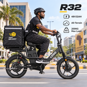 จักรยานไฟฟ้า R32 48V32AH OEM ระยะทาง 128 กม. จักรยานส่งของไฟฟ้า ขายส่งสำหรับบริการจัดส่ง - Product Image 1
