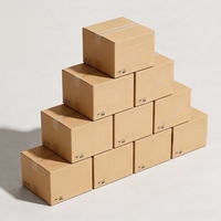 Boîte en carton ondulé haut de gamme personnalisée avec doublure en mousse, design imperméable, impression numérique blanche et noire