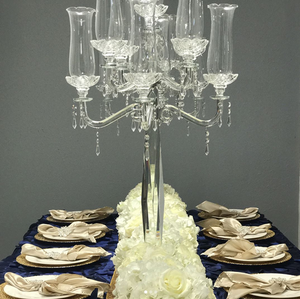 Candelabro alto de cristal, brazos Hurricane 9, MH-Z0115 - Product Image 4