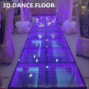 Xlighting LED interaktif lantai dansa dengan bercahaya lantai dan Pioneer DJ Controller untuk pencahayaan panggung