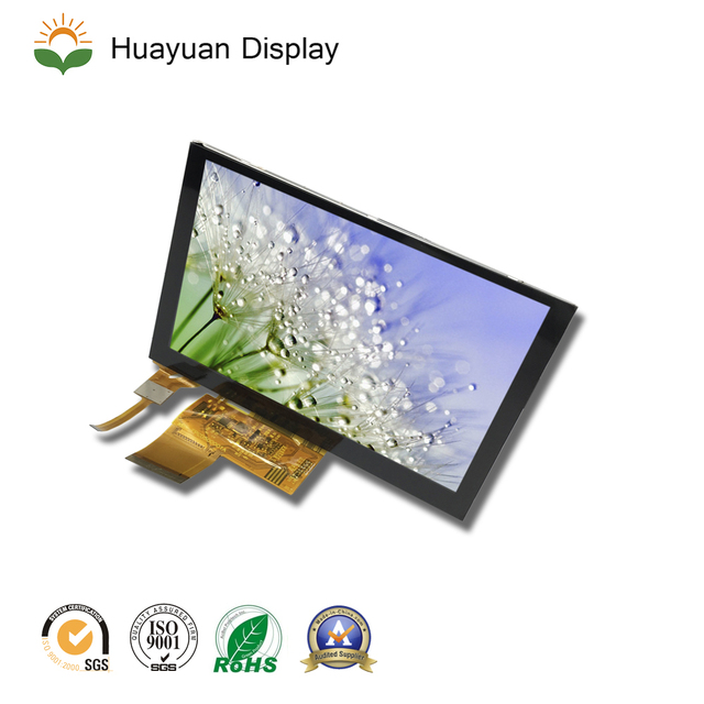5'' TFT LCM Module 800*480 Resolution Transflective Display RGB Interface Outdoor Application Sunlight Readable