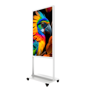 43inch xách tay tầng thường vụ LCD kỹ thuật số biển trong nhà AD movable quảng cáo thông minh Màn hình LCD hiển thị cho Mall - Product Image 1