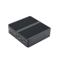 Micro pc RS232 VGA LAN mini pc slim aluminio boxpc