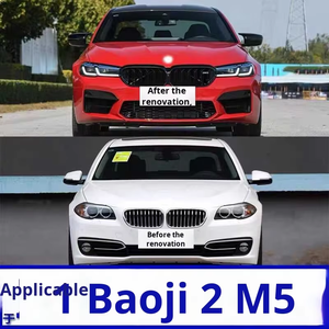 Para <span class=keywords><strong>BMW</strong></span> 5 Series F10 F18 <span class=keywords><strong>525</strong></span> Surround G30 G38 Kit Actualización de parachoques delantero y trasero para modelos antiguos y nuevos M5 Modificación de nuevo modelo - Product Image 6