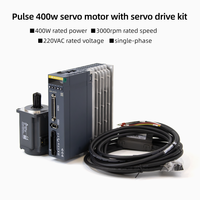 Kit de moteur servo AC 17 bits avec encodeur absolu, 220V, IP67, 400W, 750W, 1KW, avec commande par impulsions pour routeur CNC, machine d'emballage