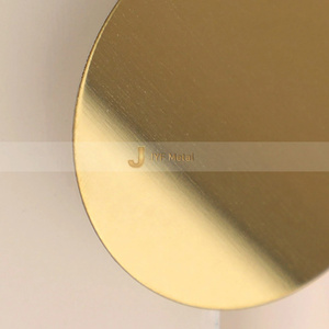 LL173 8K Gold Plated Titanium Steel Mirror Sheet PVD Coated 304 Stainless Steel Panel for Wall Ceiling Decor Bending Cutting - Product Image 4