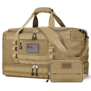 Bolsa médica ligera, impermeable, de poliéster, multiusos, para emergencias, con cremallera suave, compartimentos múltiples, apta para equipaje - Product Image 1