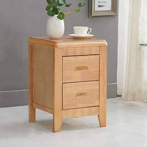 Premium Kwaliteit Massief Hout Slaapkamer Bed Hout Nachtkastje Met Laadstation - Product Image 2