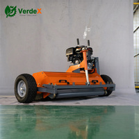 Broyeur à fléaux robuste 15 CV pour véhicule utilitaire tout-terrain 1450 mm – Tondeuse professionnelle pour la gestion de la végétation des pâturages et vergers