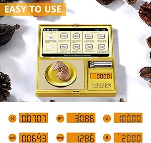 정확한 <span class=keywords><strong>200g</strong></span> 0.01g 디지털 포켓 스틸 스케일 LCD 디스플레이 OEM/ODM 허브 식품 보석 온스/곡물 무게 지원 - Product Image 6
