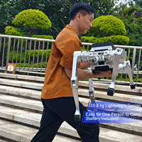 Robot quadrupède robuste Doingwin TW-12, charge utile de 8 kg, kit DIY en alliage d'aluminium, escaladeur d'obstacles, chien robot télécommandé