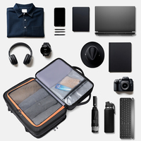 Sac à dos pour ordinateur portable WEIXIER unisexe multifonctionnel pour les déplacements professionnels, extensible, imperméable, en polyester, pour les voyages d'affaires