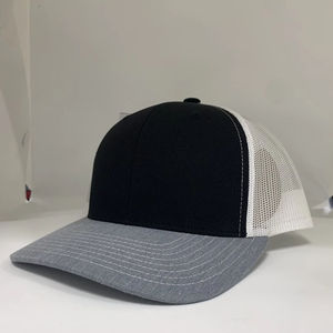 หมวกเบสบอลปีกโค้ง6แผงหมวกทรักเกอร์112ออกแบบได้ตามต้องการหมวกแก๊ปผ้าเดนิมฮิปฮอป - Product Image 4