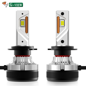 GVIEW Best-seller Kit d'ampoules de phares LED H7 Mini Size 6000K Pure White Low Beam Auto Lighting pour Accord Car 6000K Color - Product Image 3