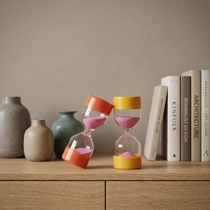 Mini minuteur <span class=keywords><strong>sablier</strong></span> 3 minutes <span class=keywords><strong>pour</strong></span> la douche/brosse à <span class=keywords><strong>dents</strong></span> avec ventouse, sans plomb, compte à rebours - Product Image 4