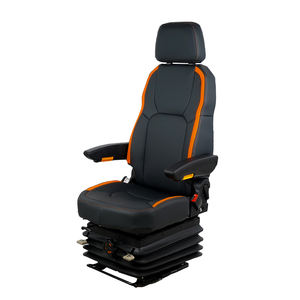 Siège pliable de tracteur de chargeuse de dérapage d'excavatrice de chariot élévateur en acier résistant Construction d'agriculture et siège suspendu de ferme - Product Image 6