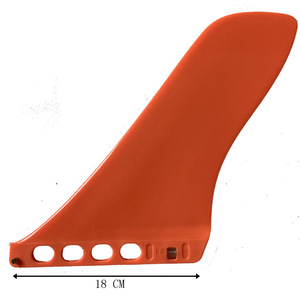 Aileron de surf simple en PVC 8.0 orange pour Surf Sup Ocean Waters - Product Image 5