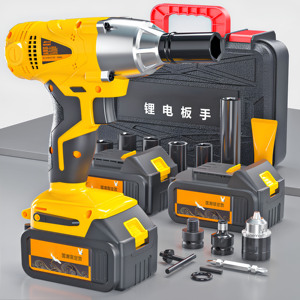 llave eléctrica, taladro eléctrico recargable, herramienta de alto torque, taladro percutor, pistola de aire para andamios, taladro eléctrico grande - Product Image 1