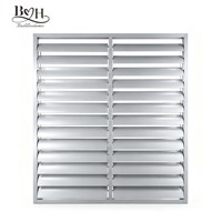 Fenêtre coulissante monobloc en aluminium avec volet roulant électrique intégré, vitrage Low-E pour l'extérieur des maisons insonorisées