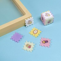 Dalles de puzzle en acrylique personnalisées en gros, colorées, pour présentoirs, artisanat et projets créatifs