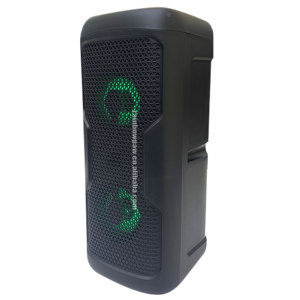 KTS-2222 Karaoke Xách Tay Loa Màu Sắc Ánh Sáng Đôi 3 Inch Loa Siêu Trầm Đảng Loa Bt <span class=keywords><strong>USB</strong></span> TF <span class=keywords><strong>FM</strong></span> MP3 Micro Không Dây - Product Image 5