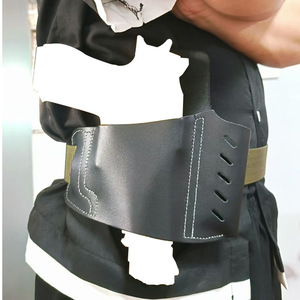 Funda de Cuero Genuino para Herramientas de Cintura, Funda Táctica Negra para Deportes al Aire Libre - Product Image 2