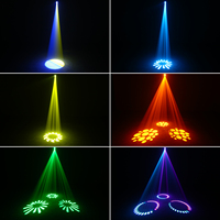 Projecteur de scène LED DMX 85W Gobo RGBW à tête mobile pour KTV, DJ, spectacle disco, fête, mariage, lampe à faisceau