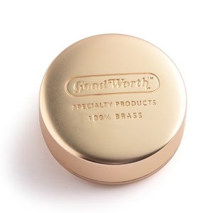 Wholesale Customized Logo Waterproof Round Shape Zinc Alloy <b>Metal</b> Pocket Pill Box Container - Product Image 4